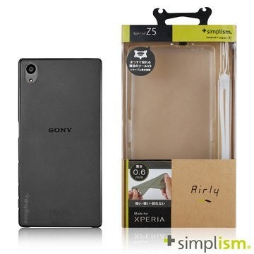 ☆YoYo 3C ☆ Simplism 達克Simplism SONY Xperia Z5 0.6mm超薄型保護