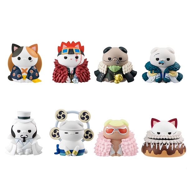 日版 金證 海賊王 航海王 MEGA CAT PROJECT 盒玩 食玩 七武海 基德 CP0 非一番賞 POP 黏土人 | 蝦皮購物