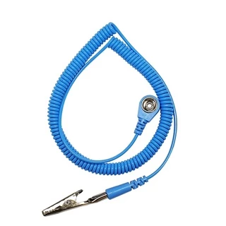 BHO 水藍色靜電接地線 L1 L7 Y1 Y7 接地線 腕帶線  產線 流線 香蕉插頭