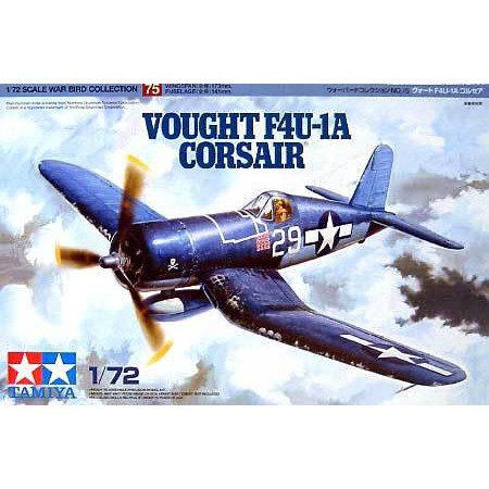 TAMIYA正品田宮1/72 美國空軍Vought F4U-1A Corsair海盜式戰鬥機