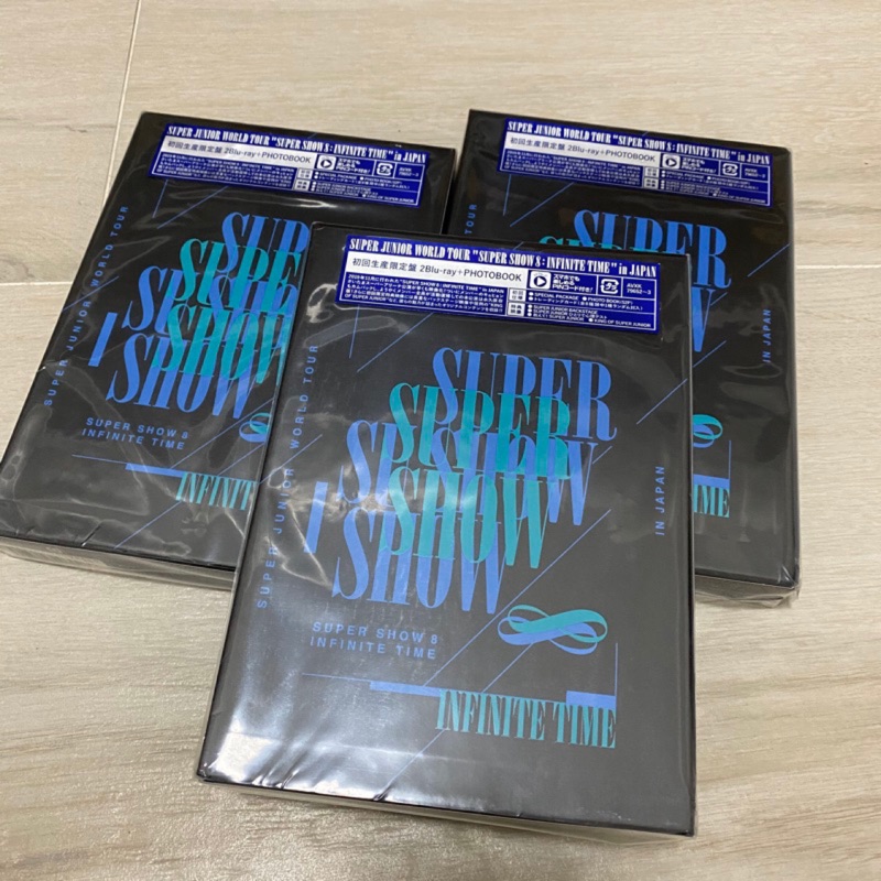 日本進口🎈Super Junior Super Show 8 Infinite Time In Japan DVD 