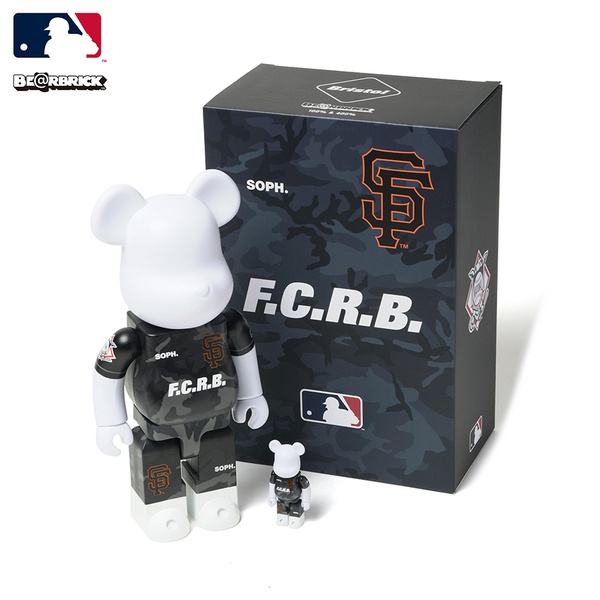 ☆AirRoom☆【現貨】BE@RBRICK 庫柏力克熊FCRB MLB 100% 400% 聯名公仔