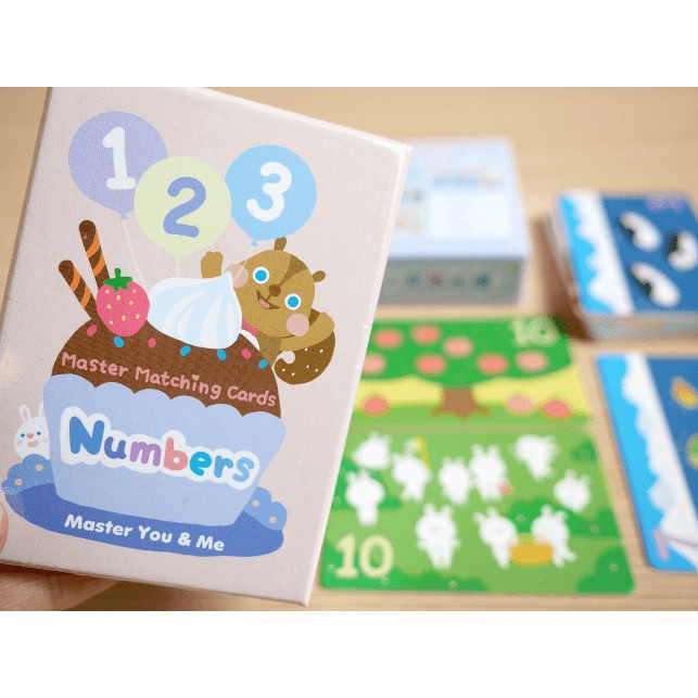 數字樂遊卡 Master Matching Cards – Numbers (數字卡) | 蝦皮購物