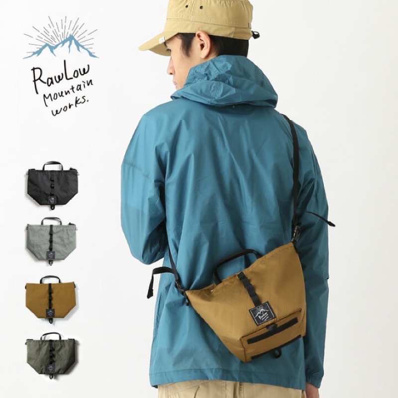 鳥森】RawLow Mountain Works TabiTibi Tote X-Pac 登山輕量防水胸前