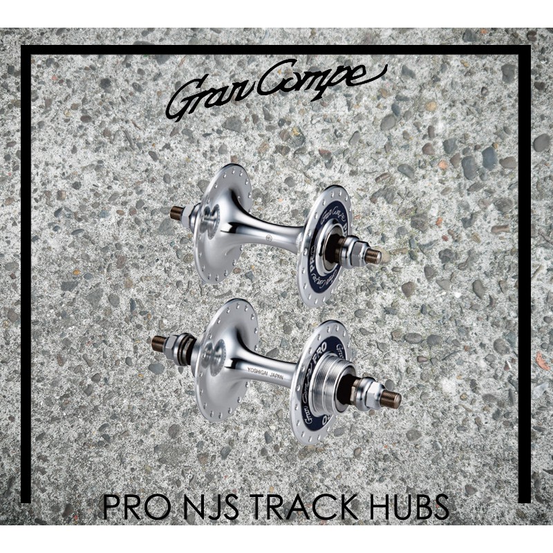 [Spun Shop] GRAN COMPE Pro NJS Track Hubs 場地花鼓組