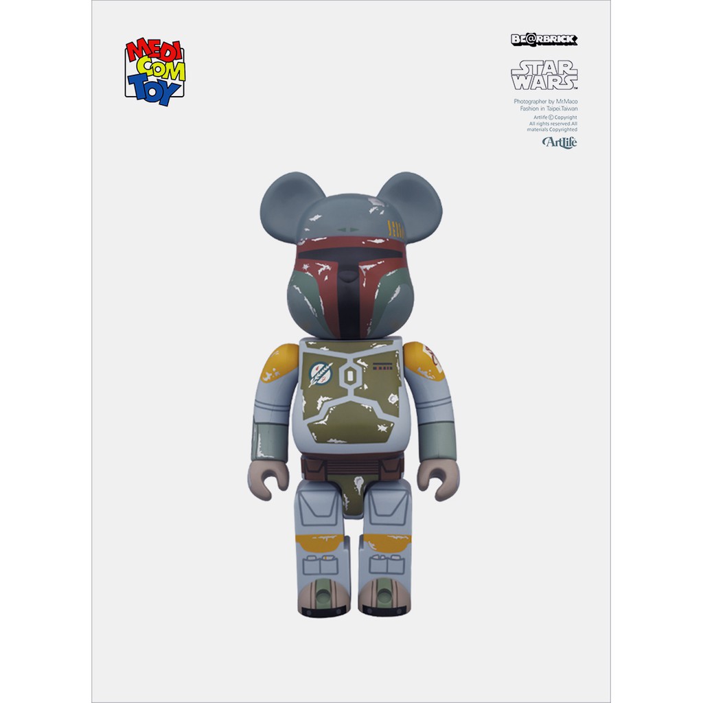 Artlife @ MEDICOM 2015 BE@RBRICK BOBA FETT 1000％ 星際大戰賞金獵人