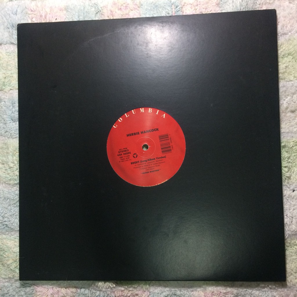 Herbie Hancock ‎– Rockit / Megamix 12吋黑膠單曲唱片| 蝦皮購物