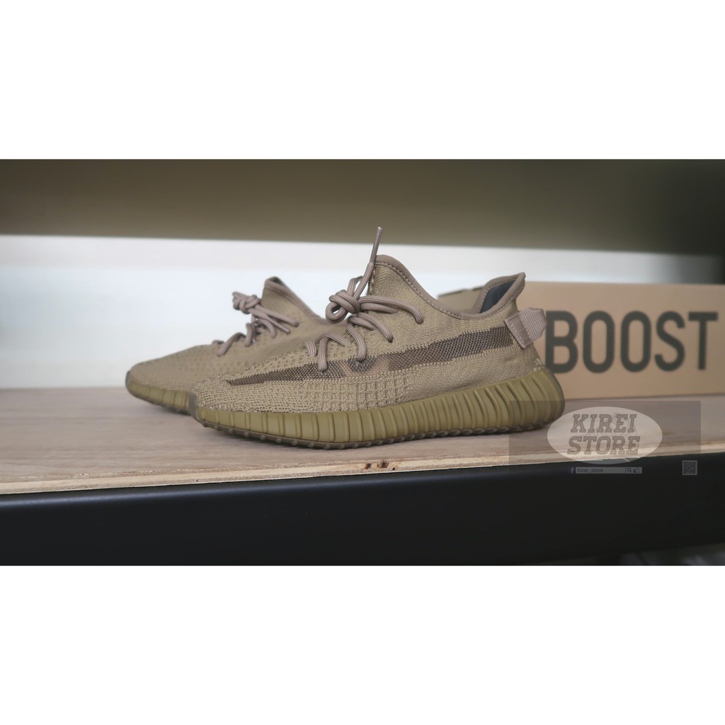 全新代購］adidas yeezyboost 350 v2 fx9033 earth 地球鞋帶反光Yeezy