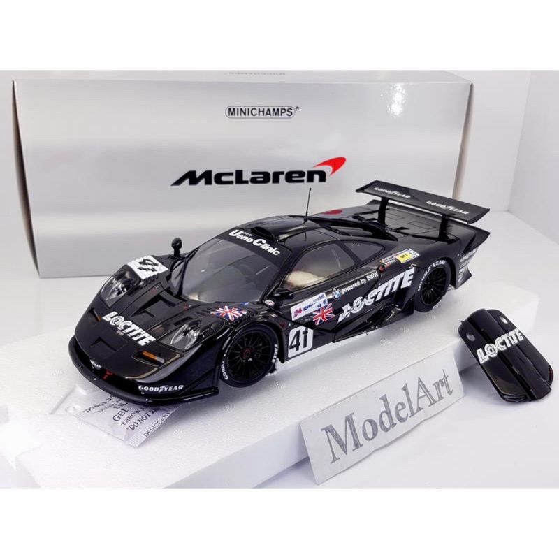 1:18 Minichamps McLaren F1 GTR #41長軸1998 24h LeMans全開/限量304