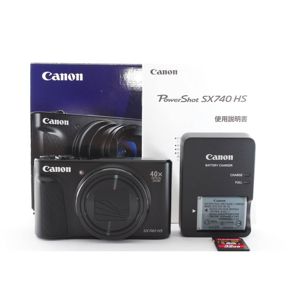 【日本直郵】中古極上美品★ Canon PowerShot SX740 HS 數位 相機 #HM2833