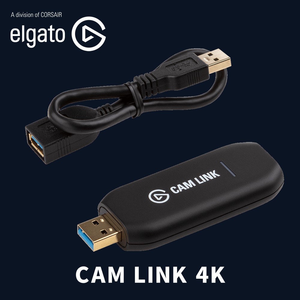 ELGATO 官方授權旗艦店CAM LINK 4K 相機影像擷卡(4K 60FPS) | 蝦皮購物