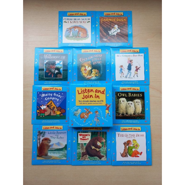 英國正版Listen and join in 10 classic stories on CD | 蝦皮購物