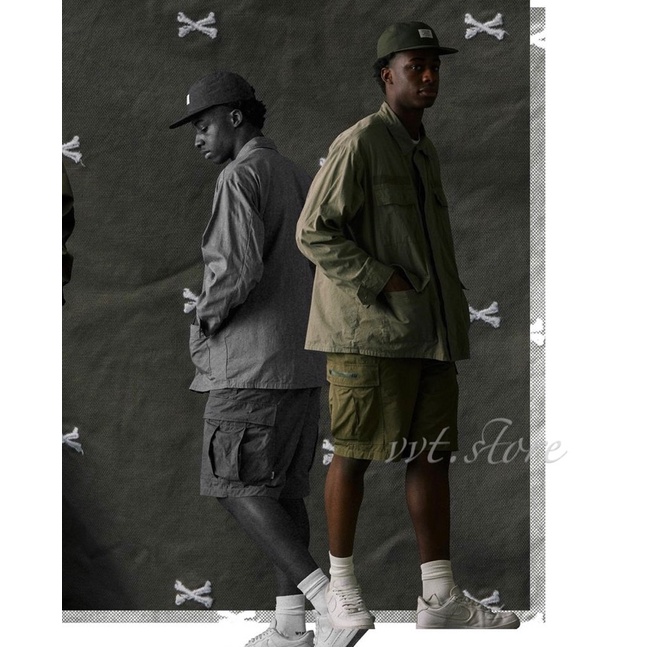 WTAPS 22SS JUNGLE 02 / LS / COTTON. POPLIN 長袖襯衫外套