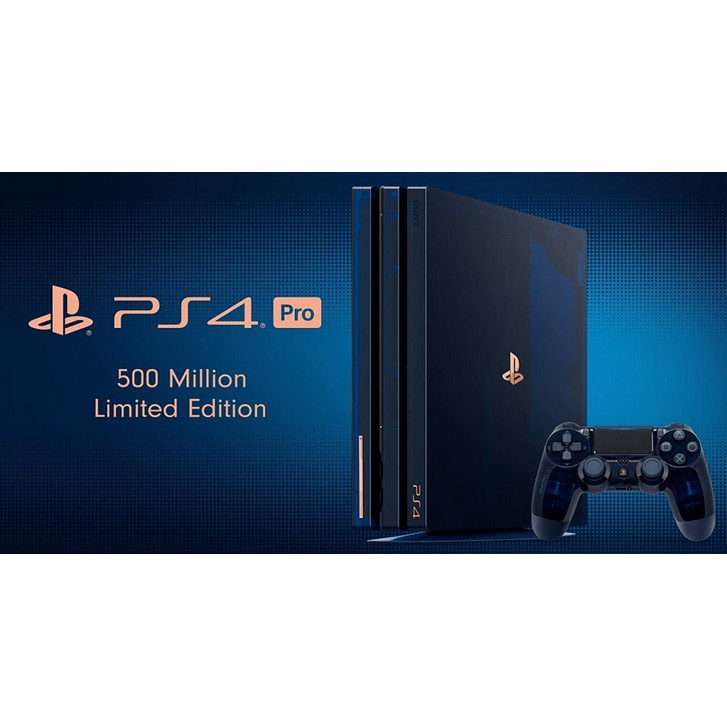 PS4 5億台限量紀念版PRO 500 Million Limited Edition(主機+雙把手+