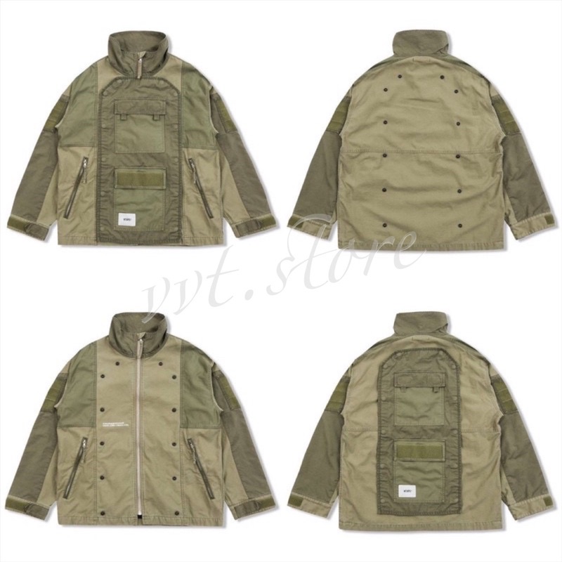 WTAPS 18SS DOCK / JACKET. COTTON. SATIN 外套夾克| 蝦皮購物