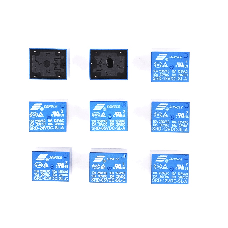 【松樂繼電器】SRD-03V 05V 06V 09V 12V 24V 48VDC-SL-C -SL-A 4腳/5腳 原裝 | 蝦皮購物