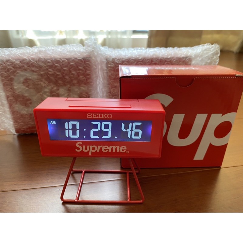 Supreme 21SS Seiko Marathon Clock 時鐘 鬧鐘 日本公司貨