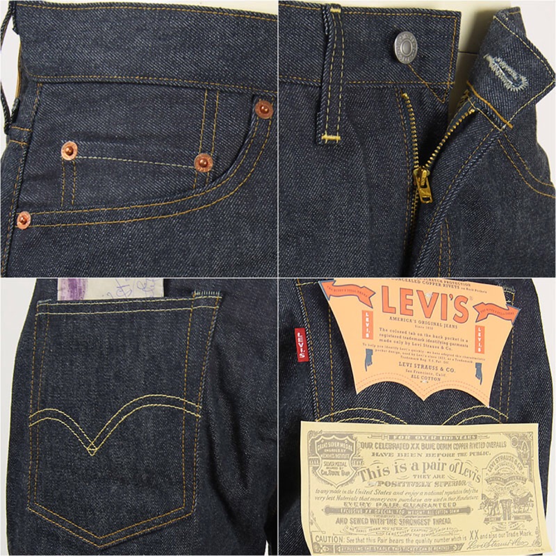 Levi's Vintage Clothing 1954 501Z XX (LVC) made in USA | 蝦皮購物