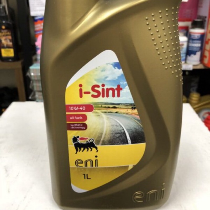 單買區-【Agip Eni】I-sint、all fuels、10W40、合成車用機油、1L/罐【義大利進口】 | 蝦皮購物