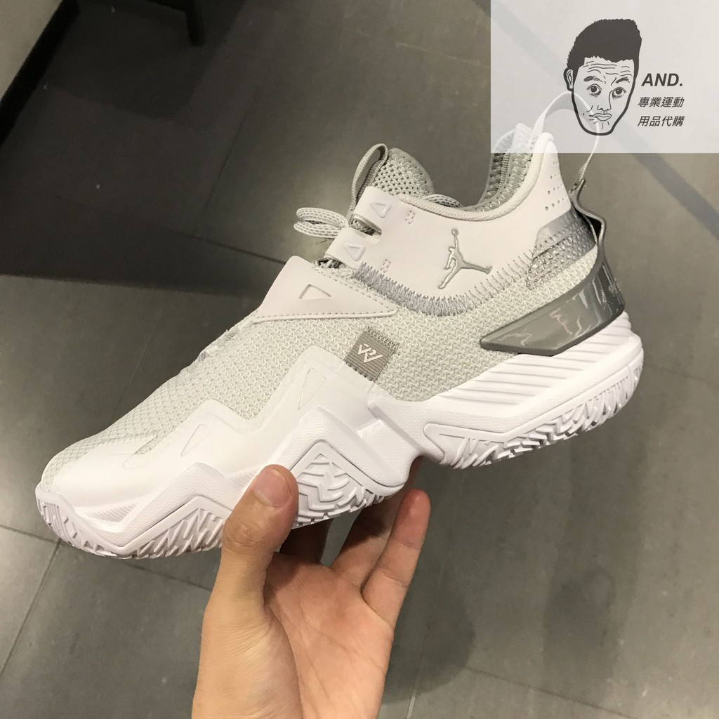 NIKE Jordan WEST BROOK ONE TAKE PF 白銀 Jordan Westbrook One Take 2 PF White University Red for Sale