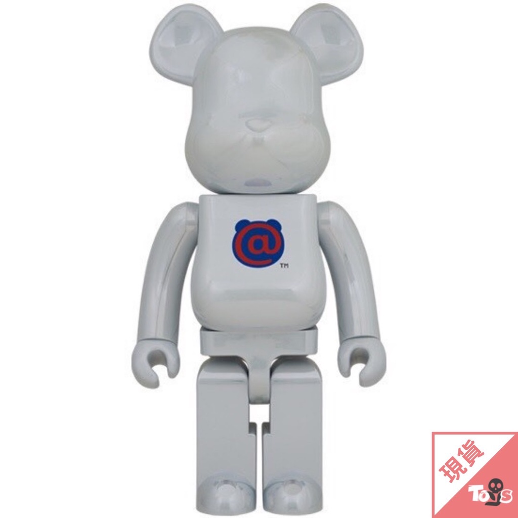 （現貨）BE@RBRICK 庫柏力克熊 bearbrick 1st MODEL WHITE CHROME 400％ | 蝦皮購物