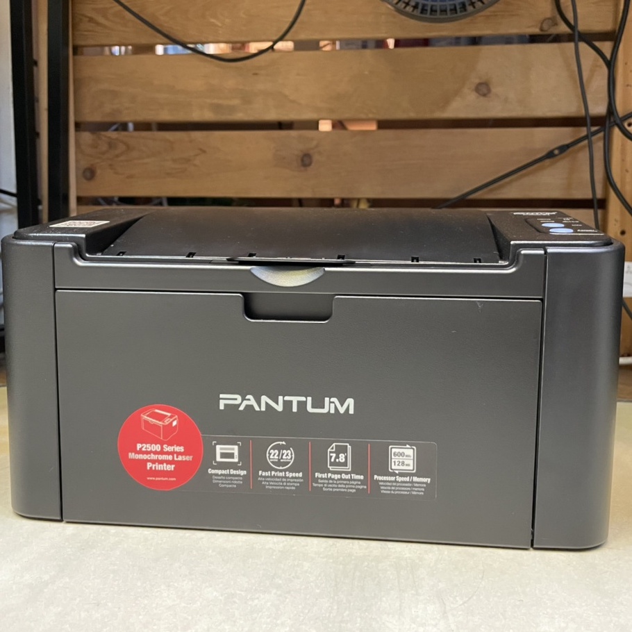 【二手保固內】PANTUM P2500 單功能印表機 可印宅配單 貨運單 黑白雷射無影印功能 | 蝦皮購物