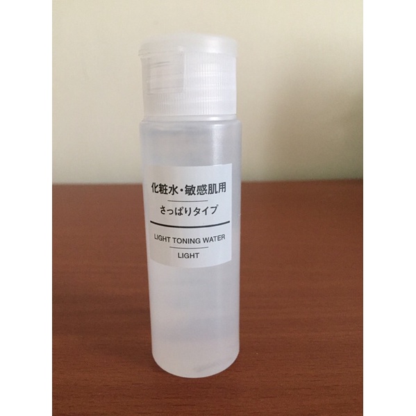 全新！MUJI敏感肌化妝水-清爽型50ml(攜帶型) #無印良品正貨| 蝦皮購物