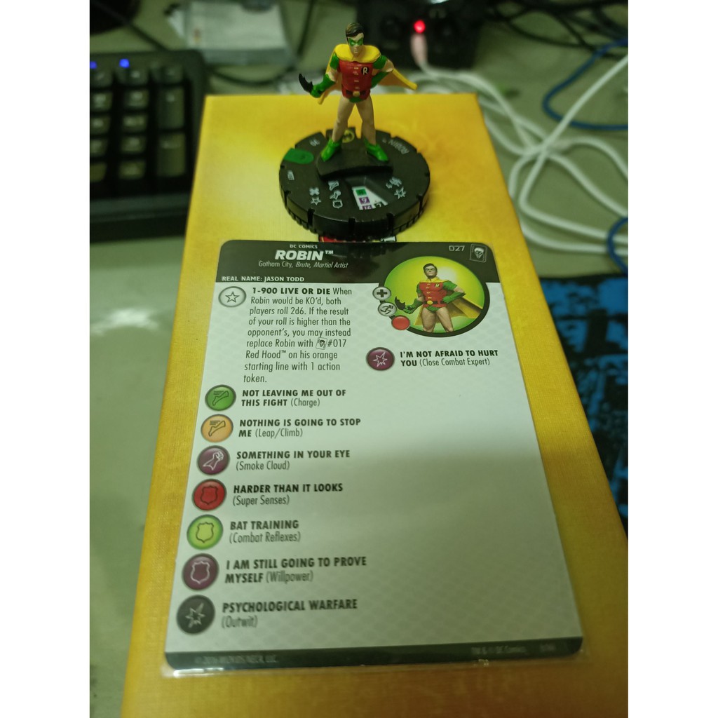 HEROCLIX 反轉英雄DC The Joker's Wild U角| 蝦皮購物