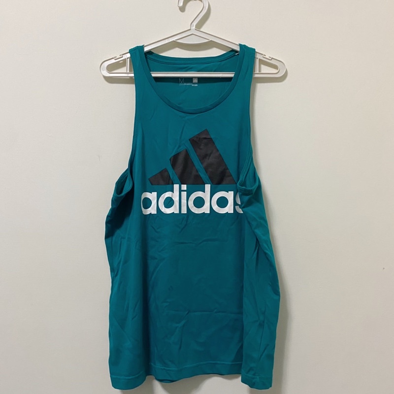 adidas logo tank M