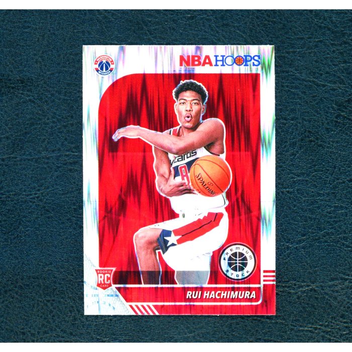 閃銀亮！(RC) 八村壘Rui Hachimura 正規NBA Hoops Premium Flash Prizm