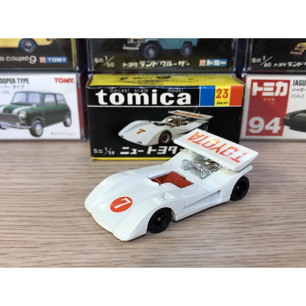 Tomica 日本製 黑盒 no.23 NEW TOYOTA-7 賽車 黑箱 絕版