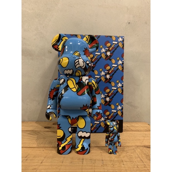 BE@RBRICK 400%+100% 韓國塗鴉藝術家GRAFFLEX | 蝦皮購物