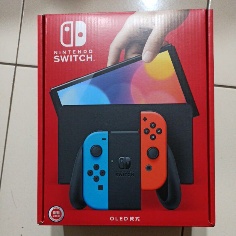 全新任天堂 Switch Oled 款式 紅藍色主機 台灣公司貨 蝦皮購物