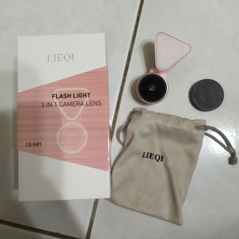 LIEQI Flash Light 3 IN 1 Camera Lens LQ-041 | 蝦皮購物