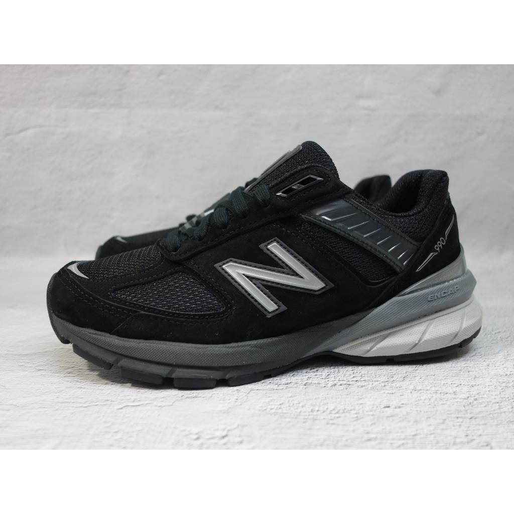 麥修斯]NEW BALANCE 復古鞋990V5 990 NB990 美製USA 女款黑W990BK5 D