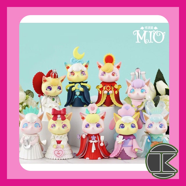【愛蛋客】現貨 盲盒公仔 MIO貓 驚鴻貓 甜品猫 公仔 盲抽 三代 貓咪系列 盲盒 盒玩 公仔 一中盒8入 | 蝦皮購物