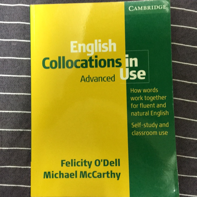 English collocations in use (advanced) | 蝦皮購物