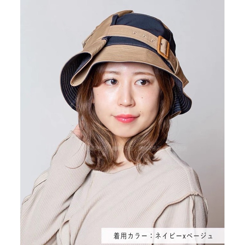 《少量現貨》日本代購 CA4LA 日本帽子代購 休閒獨特的可伸縮輪廓帽(TRENCH 4)