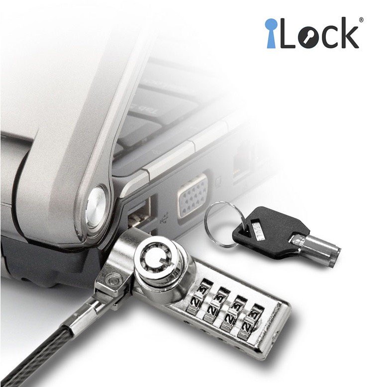 Ilock Duo Key 組合筆記本電腦鎖 | 蝦皮購物