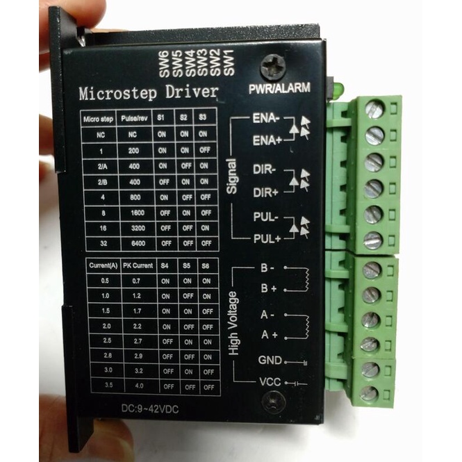 🌞二手 MICROSTEP DRIVER 70325 微步進 驅動器 DC:9~42VDC 步進電機驅動器 現貨/保固 | 蝦皮購物