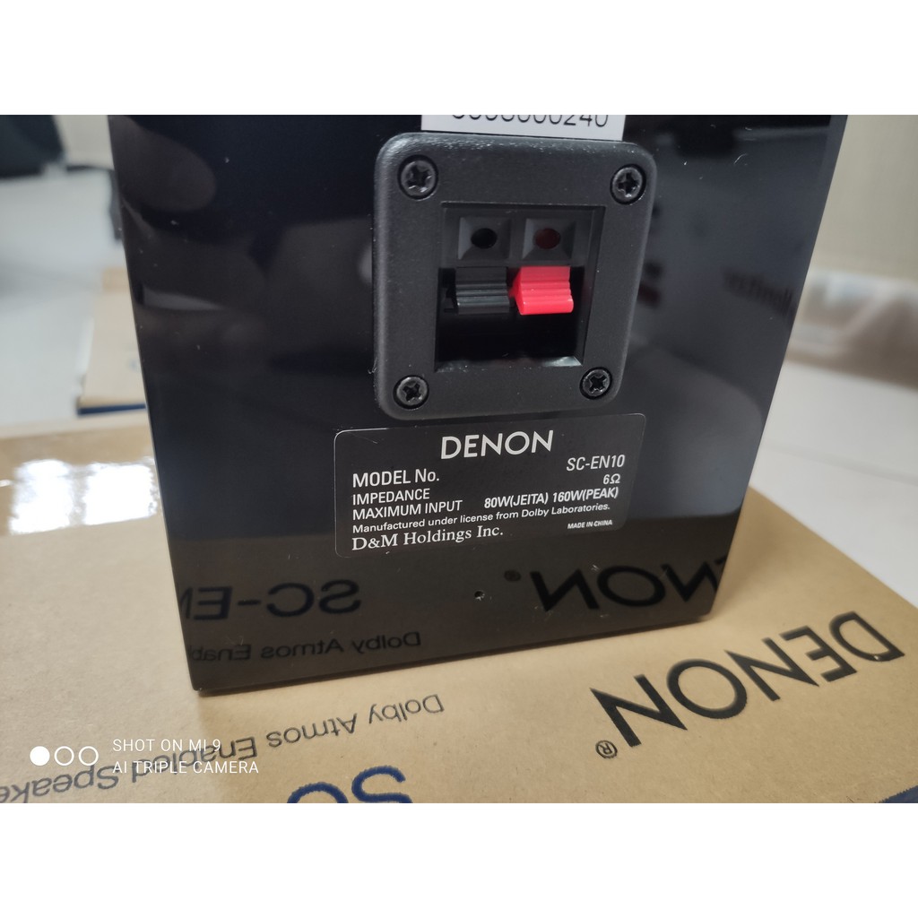 售二手日本DENON 天龍SC-EN10 Dolby Atmos 杜比全景聲喇叭1組2台| 蝦皮購物