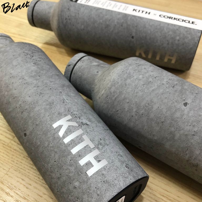 全新Kith x Corkcicle大理石紋Canteen紅點設計大獎瓶身！保冷25保溫12