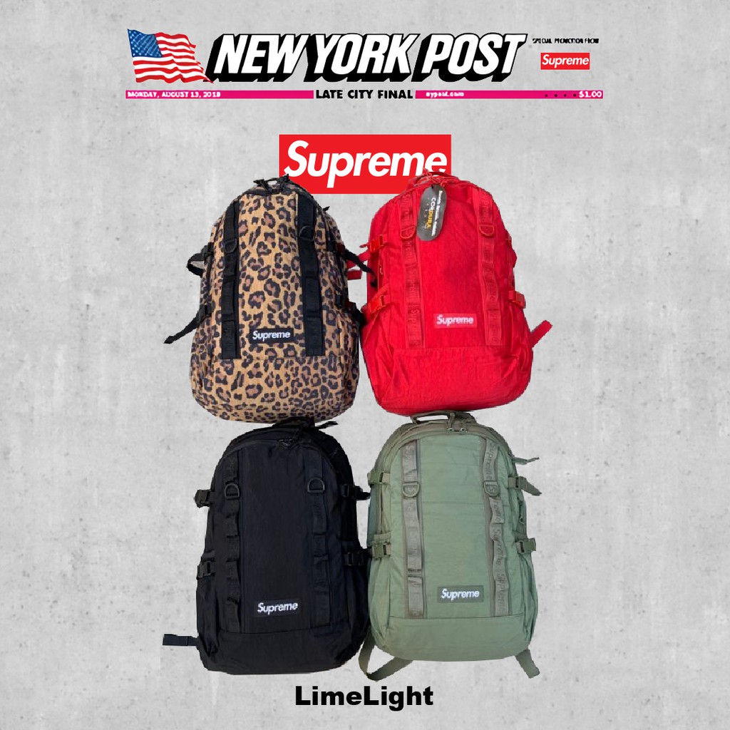 Supreme store 49th backpack