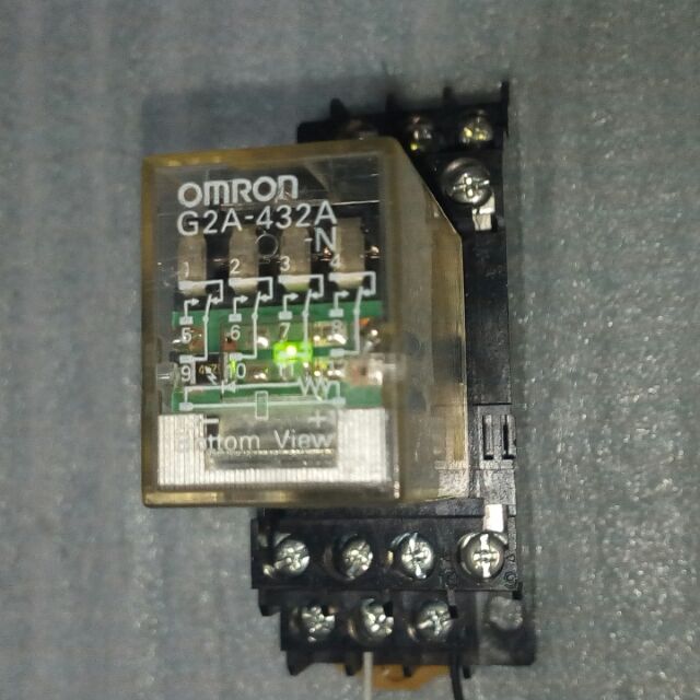 🌞 G2A-432A 434A N N1 繼電器 OMRON 歐姆龍 DC24V【4極 14腳】RELAY 底座 | 蝦皮購物