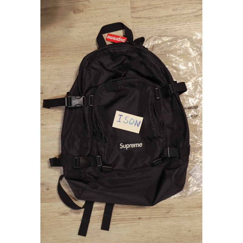 Supreme backpack 47代黑、落葉後背包背包19FW 配件包包2019 | 蝦皮購物