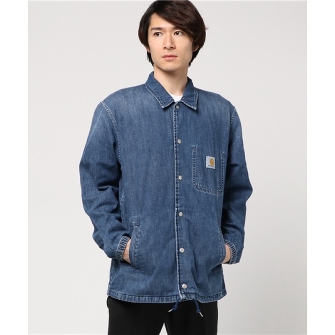 Carhartt wip Coach Jacket Denim－Size:S