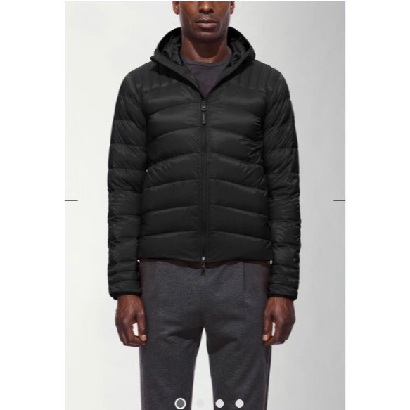 Canada goose brookvale hoody on sale black