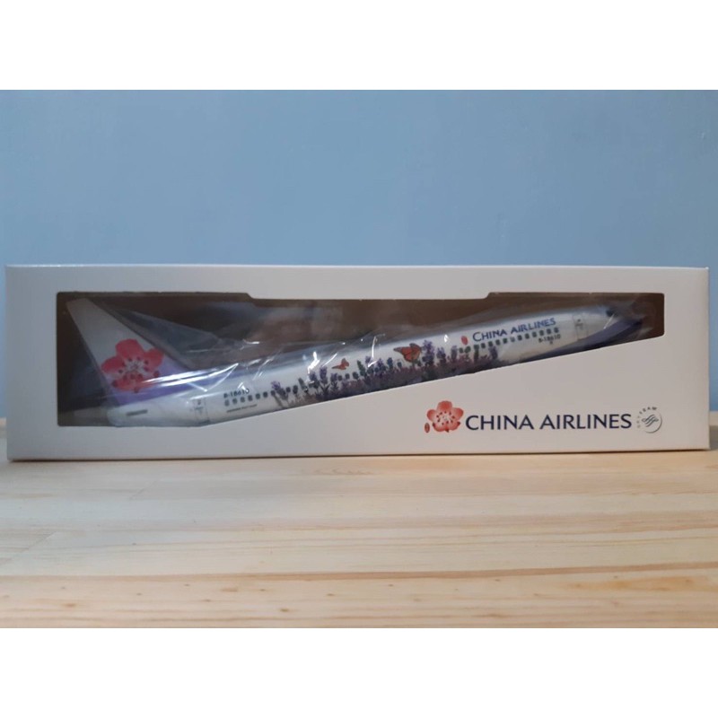 保證全新公司貨」中華航空華航B737-800飛機模型《薰衣草彩繪機》《沒