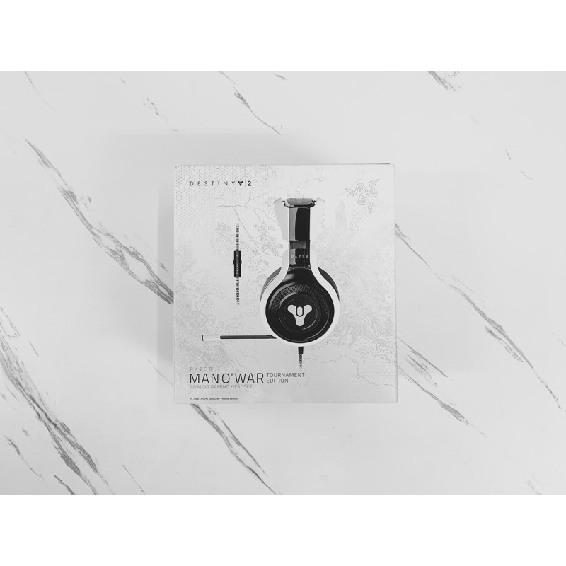 Destiny 2 Razer Mano'War Tournament Edition 天命2 雷蛇聯名戰神競技耳麥 | 蝦皮購物