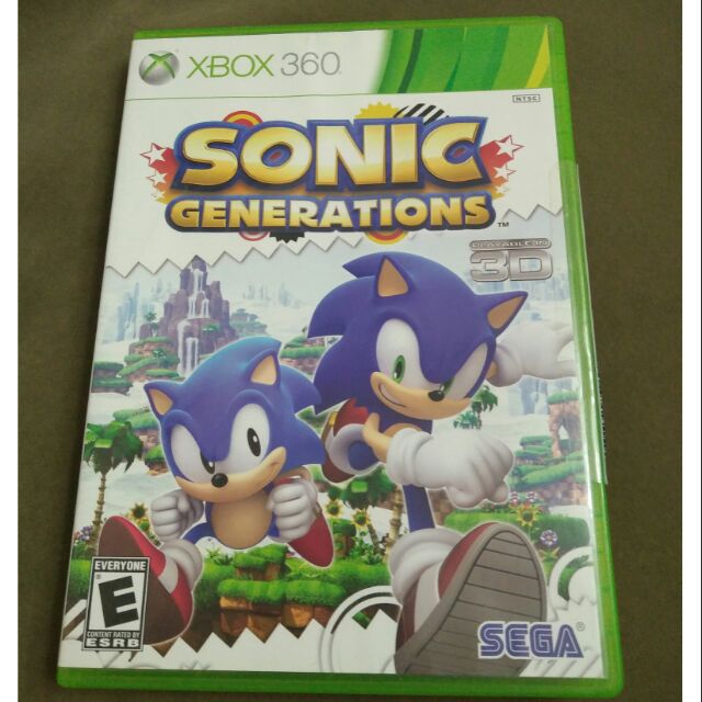 XBOX 360 sonic generations 音速小子